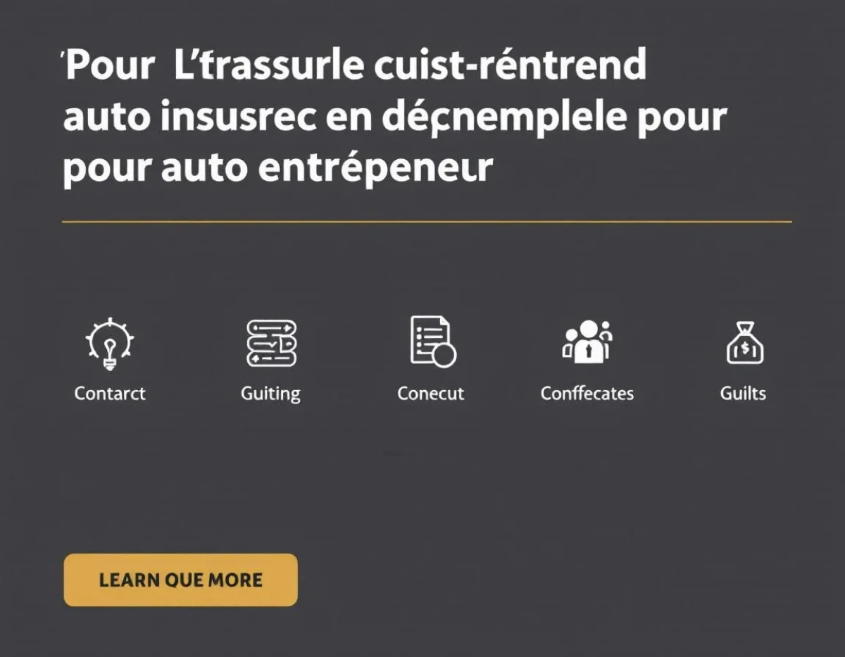 L'assurance décennale pour auto-entrepreneur : guide complet pour une protection juridique optimale