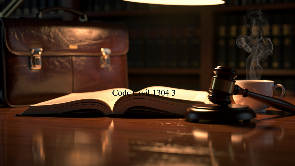 Comment le 1304 3 code civil impacte vos droits en 2026
